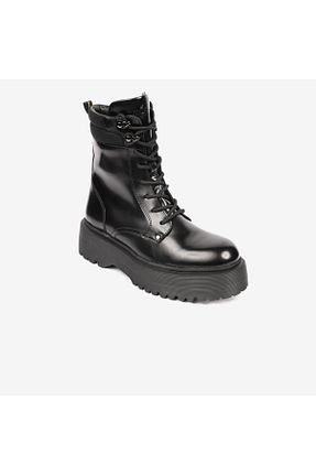 بوت / نیم بوت مشکی زنانه چرم خالص Greyder - کد 880202685
