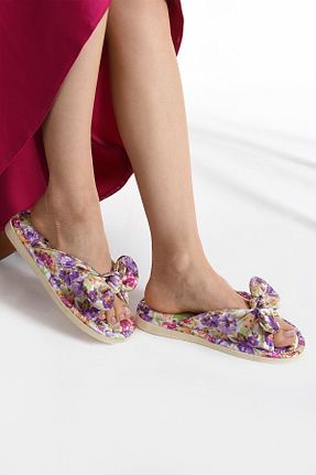 دمپائی خانگی بنفش زنانه پارچه ای RedPlay - کد 831187747