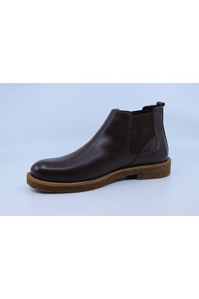 بوت / نیم بوت قهوه ای مردانه پاشنه کوتاه (1 - 4 سانتی متر) Papuccu - کد 880204752