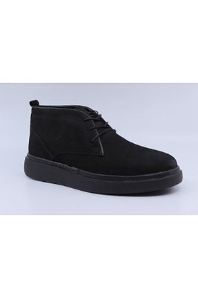 بوت / نیم بوت مشکی مردانه نبوک Papuccu - کد 880204970