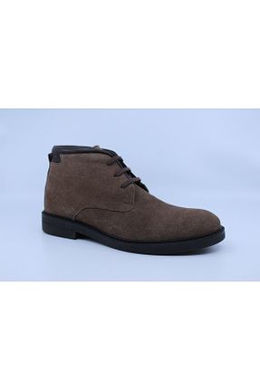 بوت / نیم بوت قهوه ای مردانه جیر Papuccu - کد 880205029