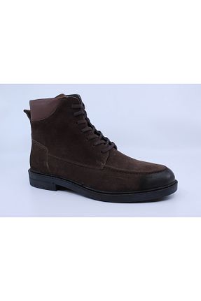 بوت / نیم بوت قهوه ای مردانه جیر Papuccu - کد 880205078
