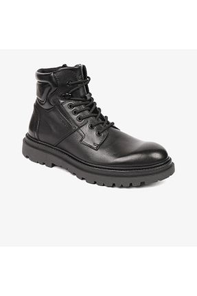 بوت / نیم بوت مشکی مردانه چرم خالص Greyder - کد 880198518