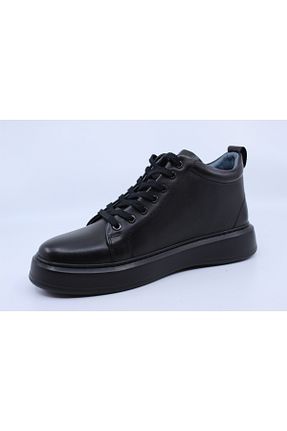 بوت / نیم بوت مشکی مردانه پاشنه کوتاه (1 - 4 سانتی متر) Papuccu - کد 880204319