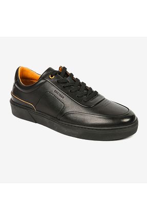 کفش اسنیکر مشکی مردانه چرم اصل Greyder - کد 880199332