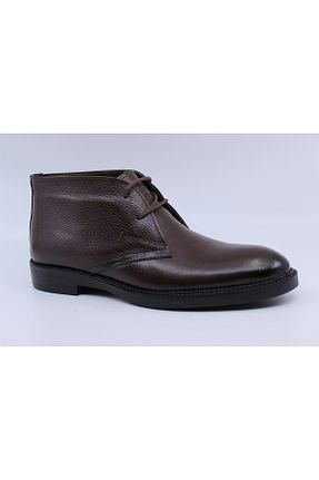 بوت / نیم بوت قهوه ای مردانه جیر Papuccu - کد 880204906