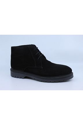بوت / نیم بوت مشکی مردانه جیر Papuccu - کد 880204947