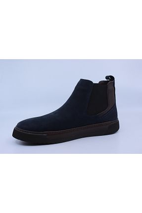 بوت / نیم بوت سرمه ای مردانه نبوک Papuccu - کد 880204639
