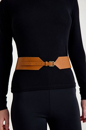 کمربند قهوه ای زنانه پلی اورتان Guess - کد 880234140