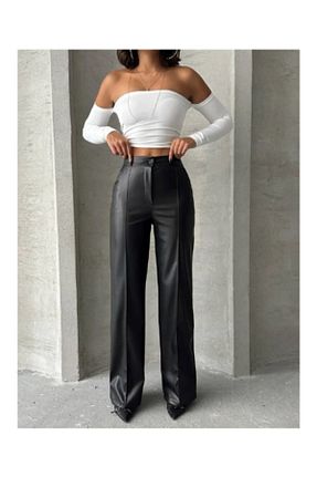شلوار رنگی زنانه پاچه پهن BEES JEANS - کد 880236298