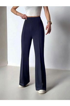 شلوار سرمه ای زنانه لیکرا MİZAN MODA - کد 870685835