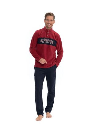 ست لباس راحتی زرشکی مردانه لیسانس دار	 U.S. Polo Assn. - کد 880350174