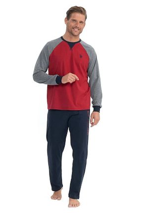 ست لباس راحتی زرشکی مردانه لیسانس دار	 U.S. Polo Assn. - کد 880269379
