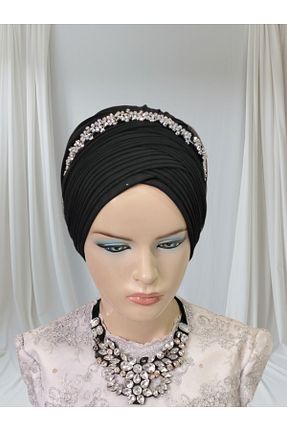 شال مشکی زنانه NurAy - کد 880359013