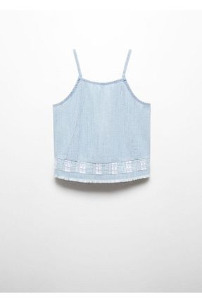تیشرت سرمه ای بچه گانه رگولار MANGO Kids - کد 824251232