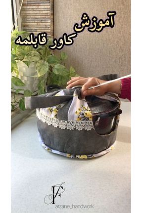 دستکش و پیشبندآشپزخانه طوسی کتان GÜPO BEBE - کد 880376568