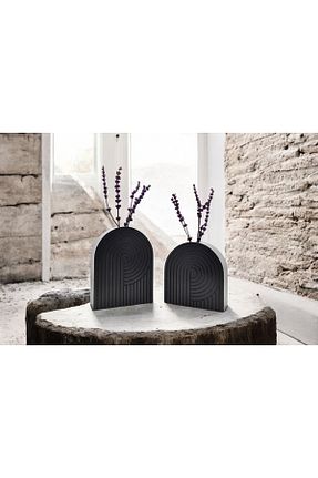 گلدان مشکی Beton BASSDEKOR - کد 824448632