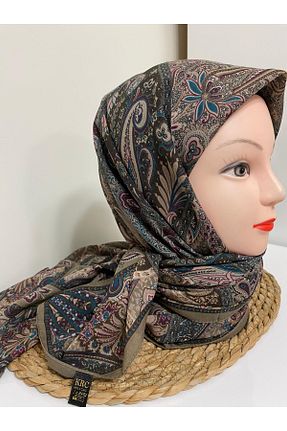 شال رنگی زنانه پنبه ای Şehr i sultan - کد 880395583