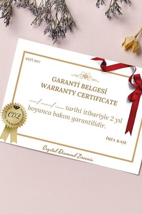 انگشتر برلیان سفید 14 عیار Crystal Diamond Zirconia - کد 880413873