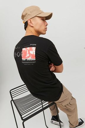 تیشرت مشکی مردانه Relaxed Jack & Jones - کد 819532067