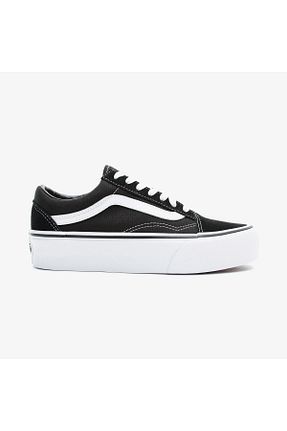 کفش اسنیکر مشکی زنانه بند دار Vans - کد 268718756