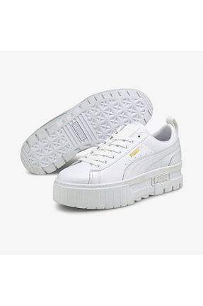 کفش اسنیکر سفید زنانه بند دار Puma - کد 371382491
