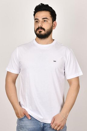 تیشرت سفید مردانه Straight Lee - کد 343439844