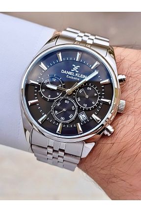ساعت مچی قهوه ای مردانه 41-45 میلی متر Daniel Klein - کد 384031503