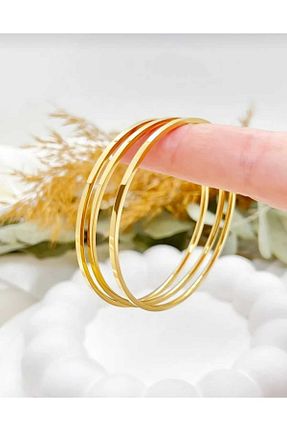 دستبند استیل (فولاد) زرد زنانه استیل (فولاد) Genel Markalar - کد 871404235