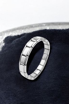دستبند استیل (فولاد) طوسی زنانه استیل (فولاد) shop - کد 880482670