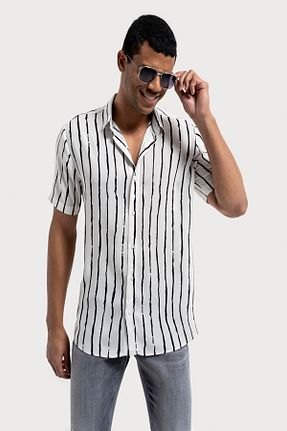 پیراهن سفید مردانه رگولار Loft - کد 846115118