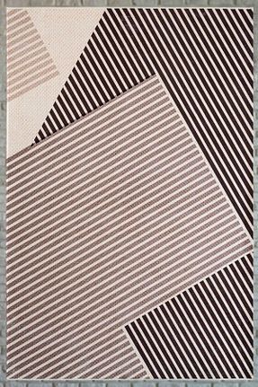 فرش مشکی زیره ضد لغزش Serente Home - کد 880560871