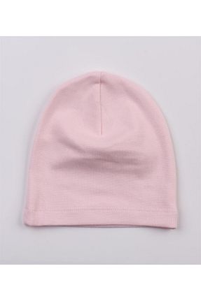 کلاه پشمی صورتی بچه گانه پنبه ای Mini Ropa - کد 695930343