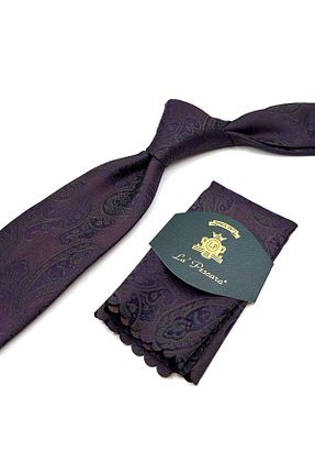 کراوات بنفش مردانه میکروفیبر Kravatkolik - کد 880606261