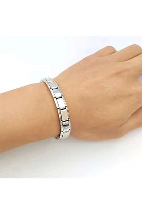 دستبند استیل (فولاد) رنگی زنانه استیل ضد زنگ Crowne Jewelry - کد 880665707
