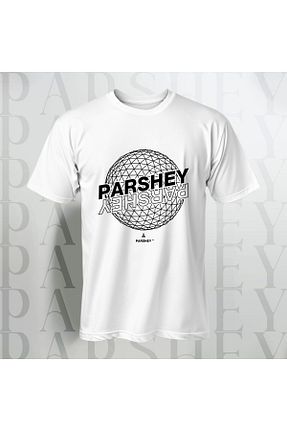 تیشرت سفید زنانه اورسایز PARSHEY - کد 800418930