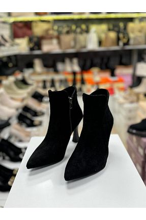 بوت / نیم بوت مشکی زنانه جیر İLASLAN - کد 880828242