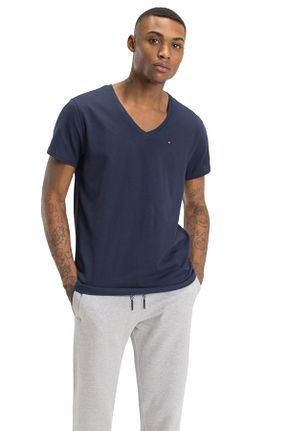 تیشرت سرمه ای مردانه رگولار Tommy Hilfiger - کد 268340649