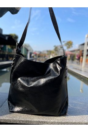 کیف دستی مشکی زنانه ابعاد بزرگ FASHION - کد 877244862