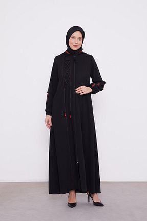 کلاه و ابایا مشکی زنانه بافتنی Levidor - کد 880872350