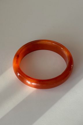 دستبند جواهر نارنجی زنانه اکریلیک Beca Atelier - کد 880881252