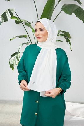 شال سفید زنانه İpekhan - کد 783754084