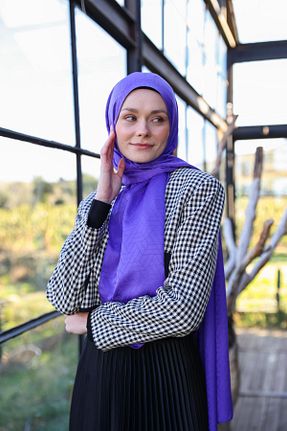 شال آبی زنانه İpekhan - کد 805482082