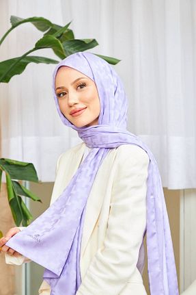 شال بنفش زنانه İpekhan - کد 783917113