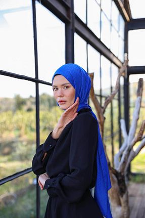 شال آبی زنانه İpekhan - کد 805482322