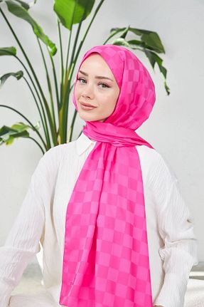 شال صورتی زنانه İpekhan - کد 783916333