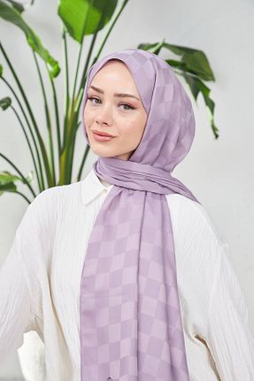 شال بنفش زنانه İpekhan - کد 783916289