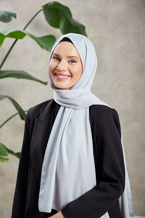شال طوسی زنانه İpekhan - کد 791171139