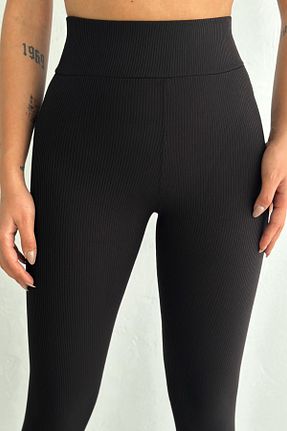 ساق شلواری مشکی زنانه بافتنی TrendyFashion - کد 880903877