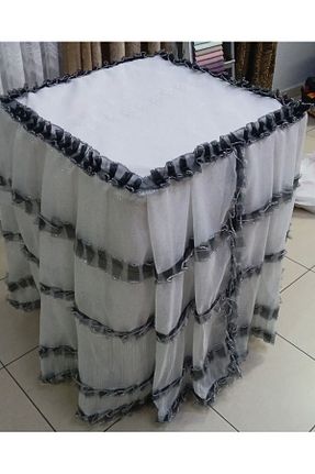 پرده توری سفید Halkalı Sevimli - کد 880937579